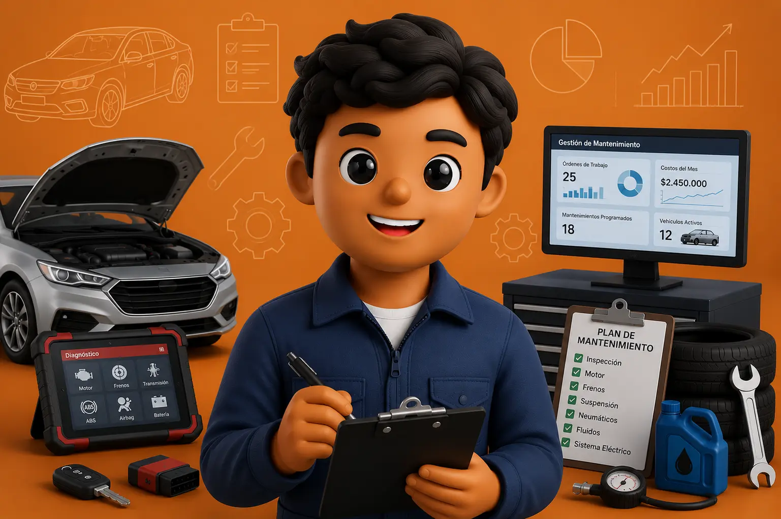 Gestión de Mantenimiento de Automotores