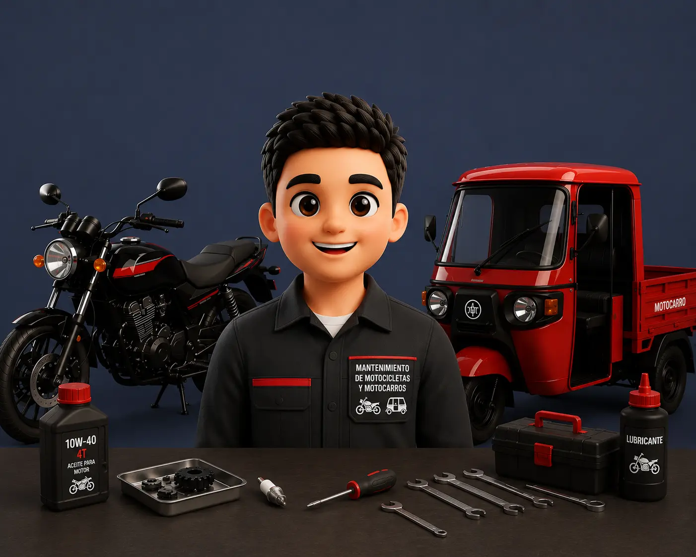 Mantenimiento de Motocicletas y Motocarros